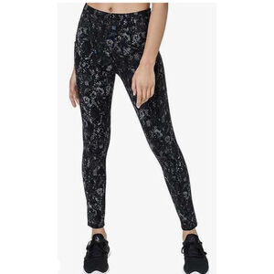 Tuff Athletics women's athletic leggings snake print size S